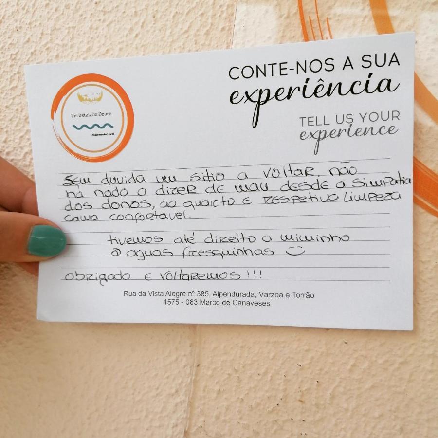 Hostel Encostas Do Douro Марку-ди-Канавезиш Экстерьер фото